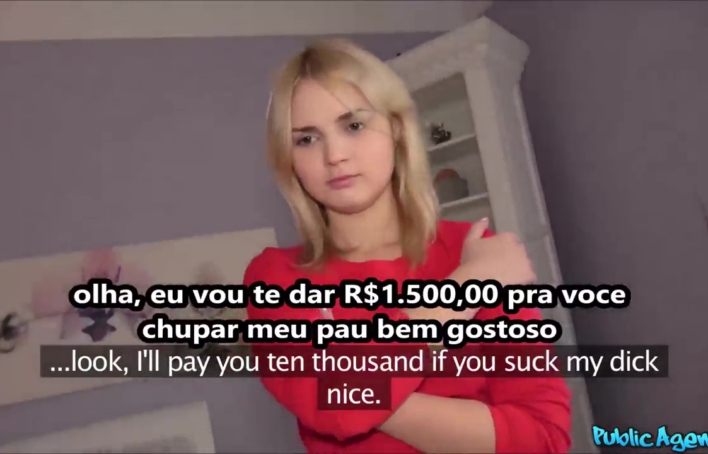 Estudante se deixou levar por uma surpresa inesperada quando tudo parecia tranquilo – Public Agent Legendado