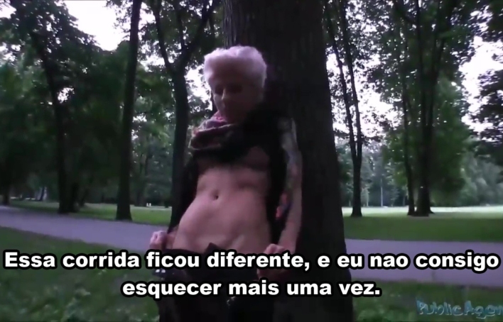 Garota encontrou uma surpresa durante a viagem sem pensar duas vezes – Public Agent Legendado