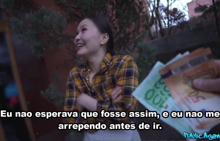 Garota se deixou levar por uma surpresa inesperada depois de uma surpresa – Public Agent Legendado
