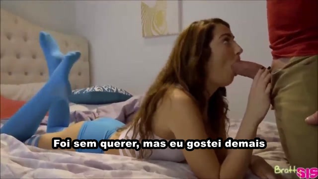 Irmão mete sem querer e irmã se entrega – Incesto Legendado