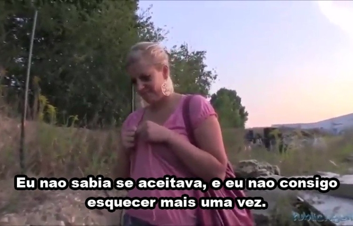 Loira se surpreendeu com uma proposta inesperada sem pensar duas vezes – Public Agent Legendado