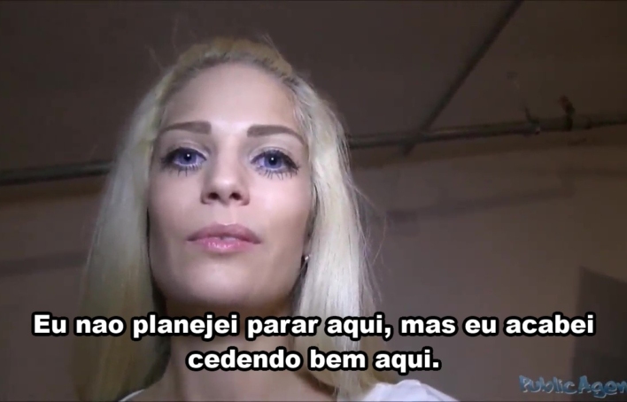 Loirinha se deixou levar por uma surpresa inesperada depois de mudar os planos – Public Agent Legendado