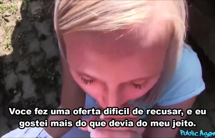 Loirinha viu seus planos mudarem por uma oferta em uma noite inesperada – Public Agent Legendado