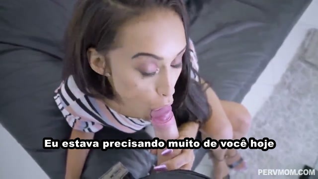 Madrasta carente cede ao pau do enteado – Incesto Legendado