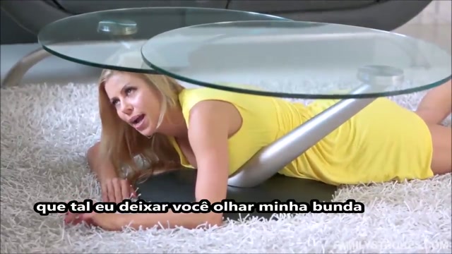 Madrasta presa na mesa transa com enteado – Incesto Legendado