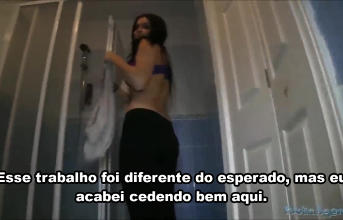 Novinha recebeu uma oferta dificil de recusar depois de mudar os planos – Public Agent Legendado