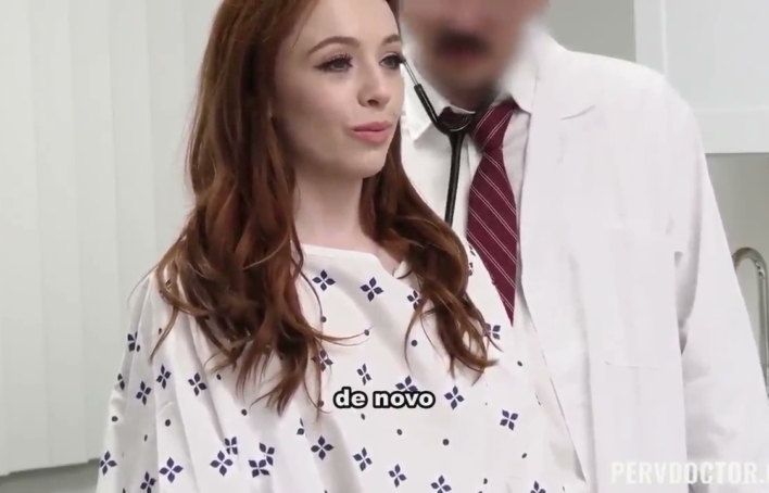 Paciente safada paga exame com sexo – Sexo com médico legendado